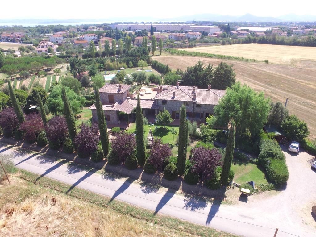 Agriturismo Dolce Verde Кастильоне дел Лаго Екстериор снимка